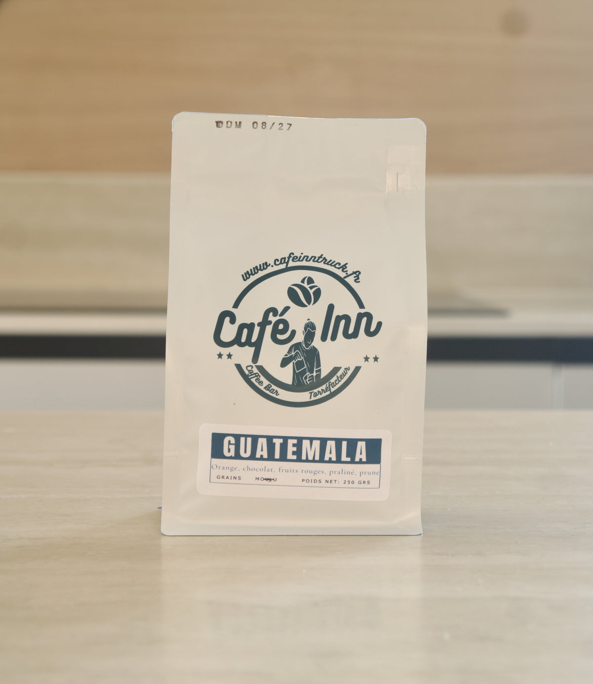 Sachet de café Guatemala La Bolsa Café Inn, vue de face